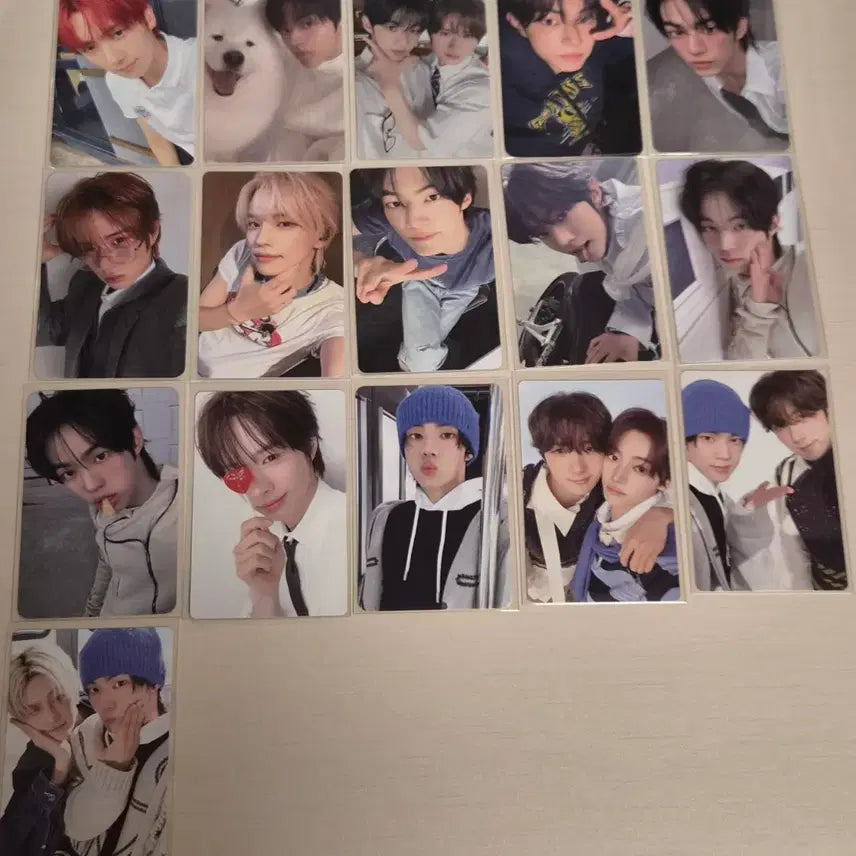 [BUNJANG] TWS Photocard Bundle Set / [사진 3장/54장 일괄] 투어스 포카 포토카드 신유 도훈 영재 한진 지훈 경민