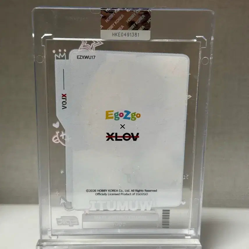 [BUNJANG] Xlov Acrylic Photocard (Ego Jigo) / 엑스러브 Xlov 이고지고 아크릴포토카드 우무티