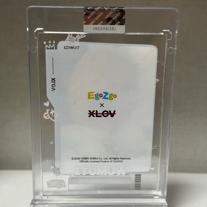 [BUNJANG] Xlov Acrylic Photocard (Ego Jigo) / 엑스러브 Xlov 이고지고 아크릴포토카드 우무티