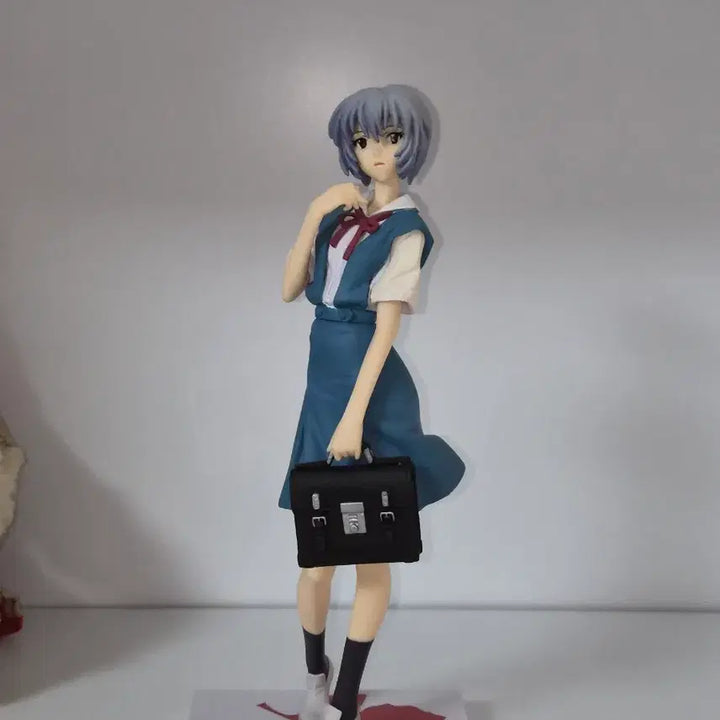 [BUNJANG] Evangelion Ayanaami Rei School Uniform Classic Figure / 에반게리온 아야나미 레이 교복 고전 피규어