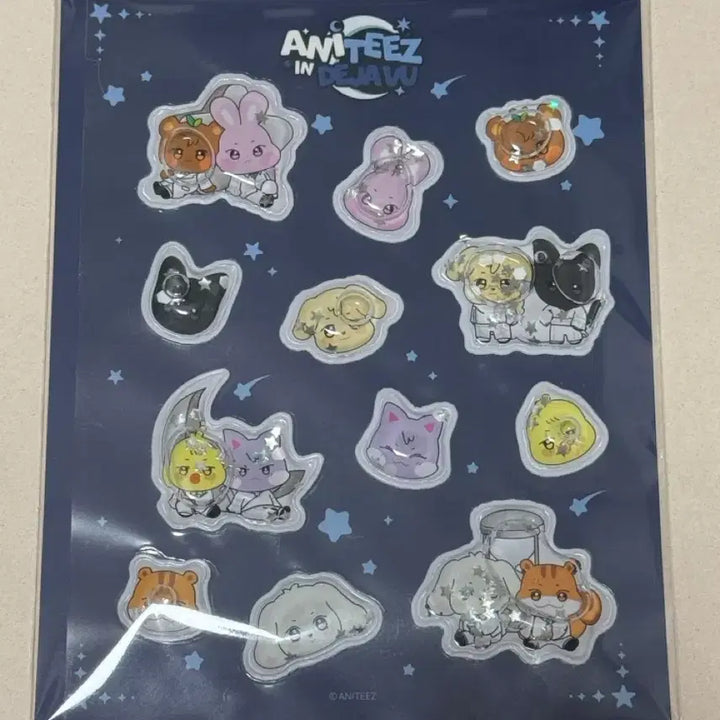 [BUNJANG] ATEEZ Aniteez Pop-up Water 3D Sticker / 에이티즈 애니티즈 팝업 워터 3D 스티커 양도