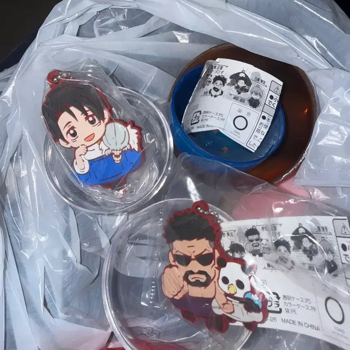 [BUNJANG] Jujutsu Kaisen Megumi, Panda, Yaga Acrylic Keychains / 주술회전 키링 메지루시 유타 야가 판다 가챠
