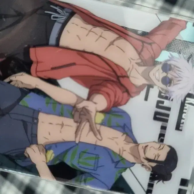 [BUNJANG] Jujutsu Kaisen Summer Vacation Wafer Card Gojo Satoru Suguru Geto / 주술회전 웨하스 카드 고죠 사토루 게토 스구루