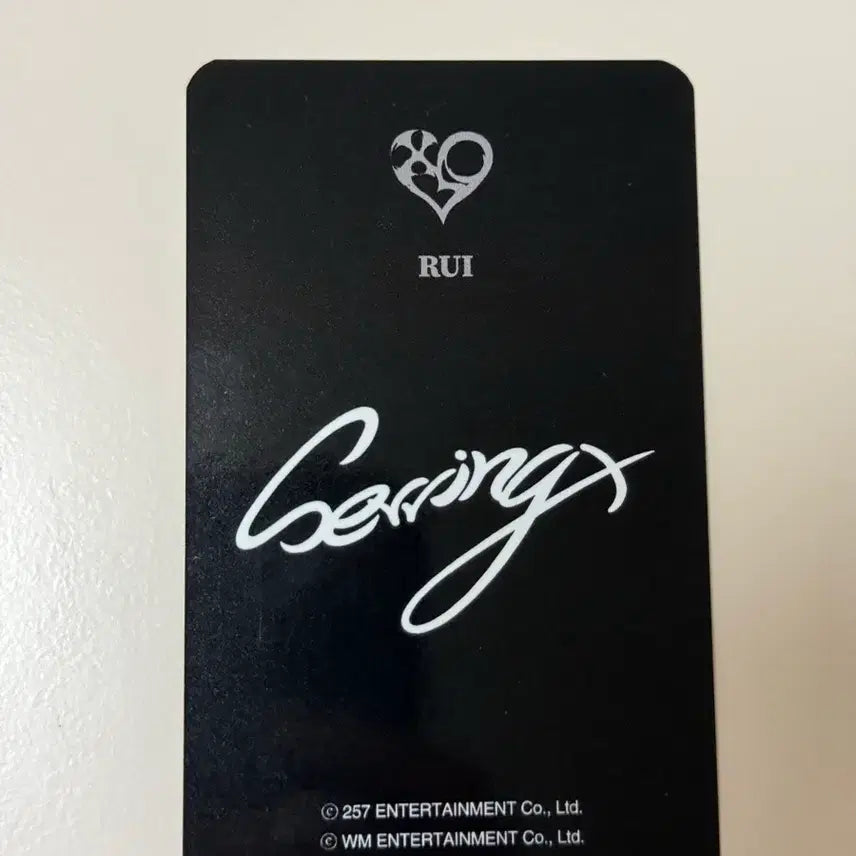 [BUNJANG] Xlov Seoul Concert Trading Card Louie / 엑스러브 Xlov 서울콘 트레이딩카드 루이