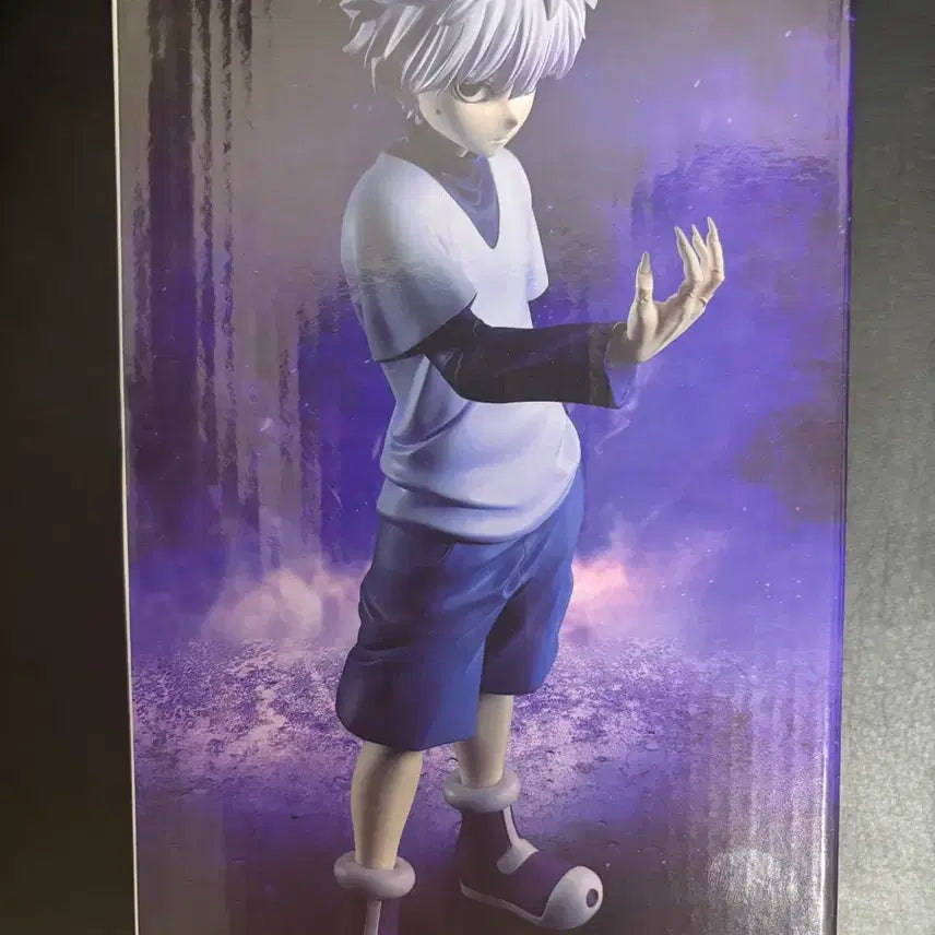 [BUNJANG] Bandai Grandista Hunter x Hunter Killua Figure (Sealed) / 반다이 Grandista 헌터X헌터 키르아 피규어(미개봉)
