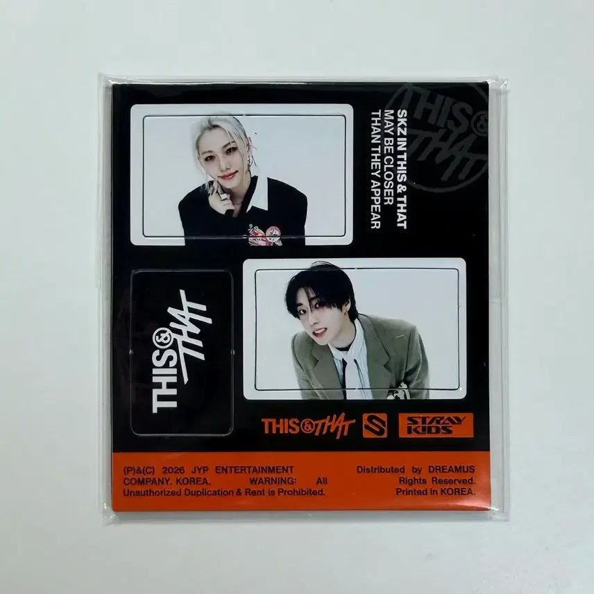 [BUNJANG] Stray Kids THIS &amp; THAT THIS Ver. Ramnjangz Magnet / 스트레이 키즈 디스앤댓 THIS ver. 람냥즈 마그넷