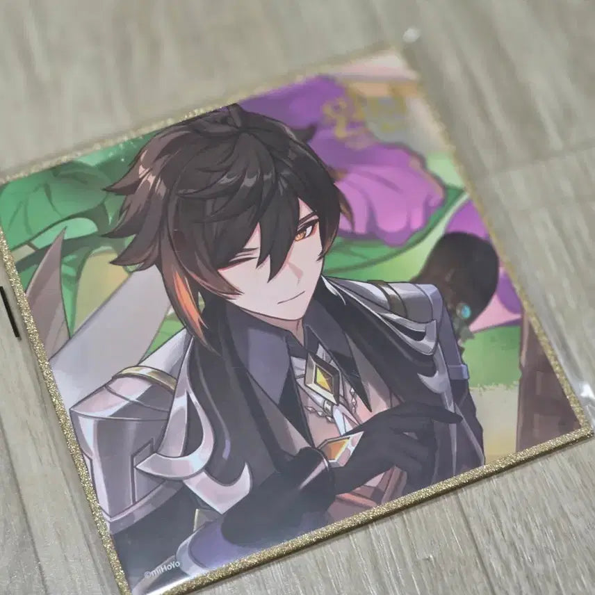 [BUNJANG] Genshin Impact Zhongli Hoyoverse Land Special Edition Art Print / 원신 종려 2024 호요랜드 특전 색지