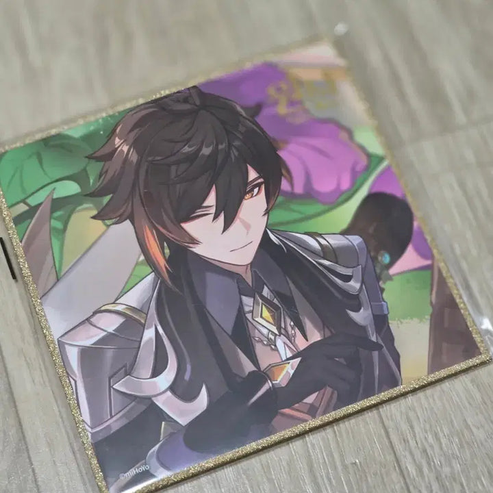 [BUNJANG] Genshin Impact Zhongli Hoyoverse Land Special Edition Art Print / 원신 종려 2024 호요랜드 특전 색지