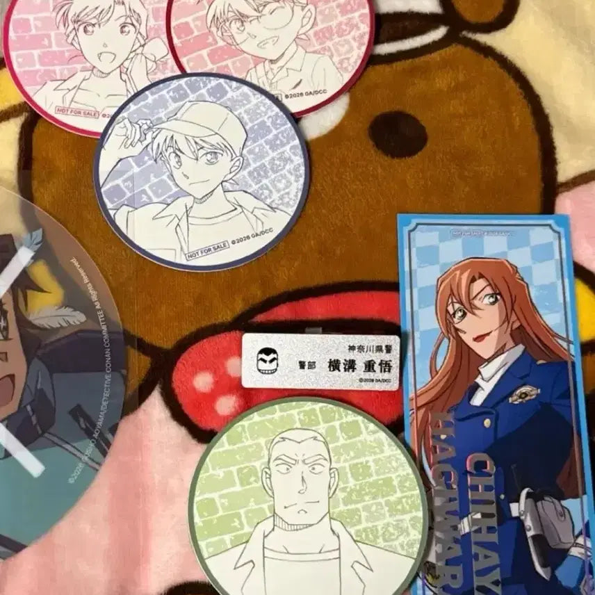 [BUNJANG] Detective Conan "The Fourteenth Target" Pop-up Fanbase Special Event Set - Shinichi, Conan, Ran, Jūgo, Chihaya / 명탐정 코난 하이웨이의 타천사 팝업 팬베이스 특전 세리 치하야 쥬고 신이치
