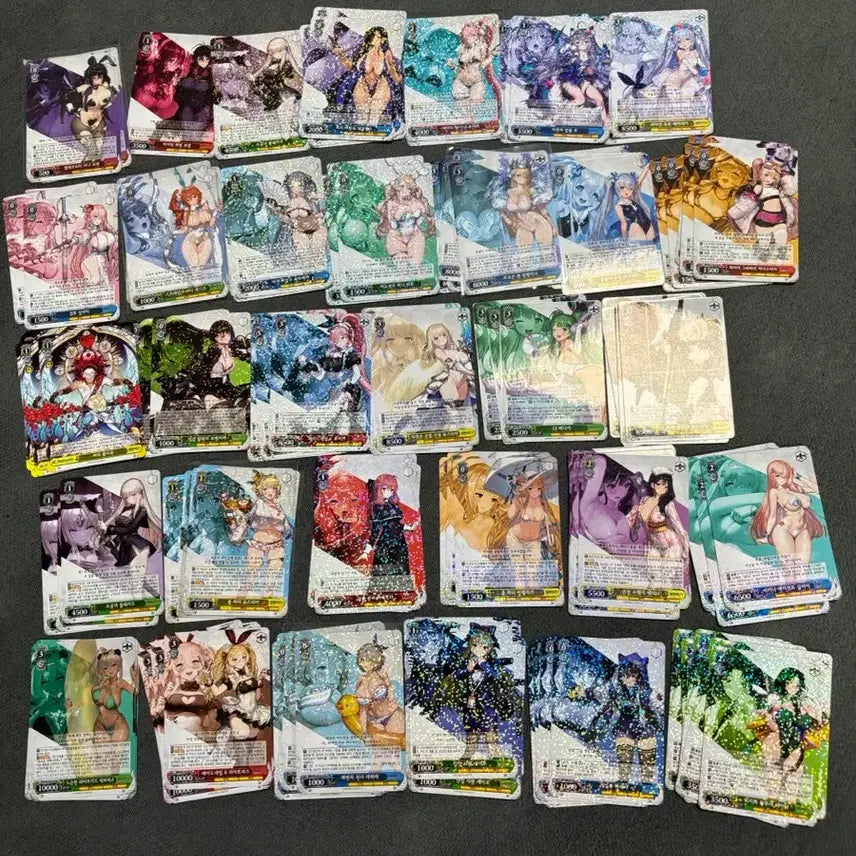 [BUNJANG] Weiss Schwarz Brown Dust 2 R, CR, PR Card Bundle Set / 바이스슈발츠 브라운더스트2 R 142장 + cr 94장 + pr 4장 일괄