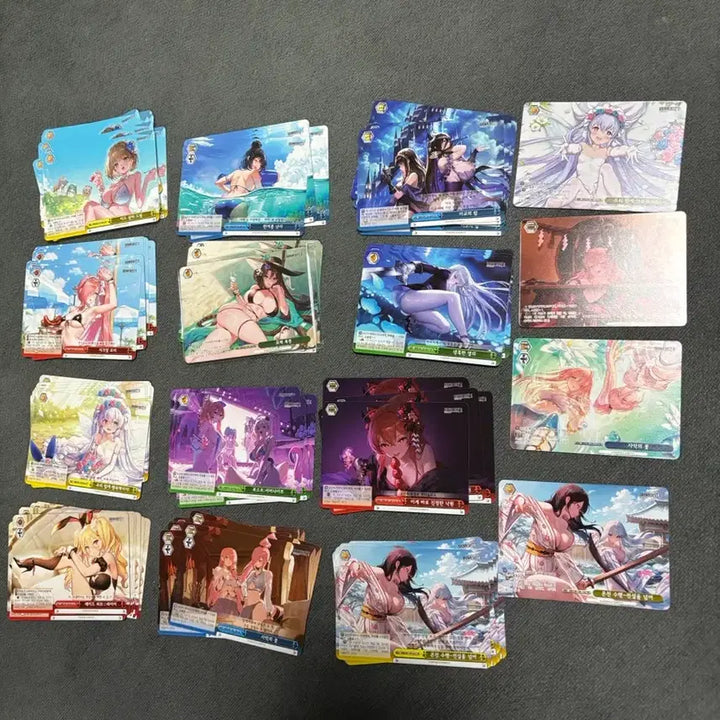 [BUNJANG] Weiss Schwarz Brown Dust 2 R, CR, PR Card Bundle Set / 바이스슈발츠 브라운더스트2 R 142장 + cr 94장 + pr 4장 일괄
