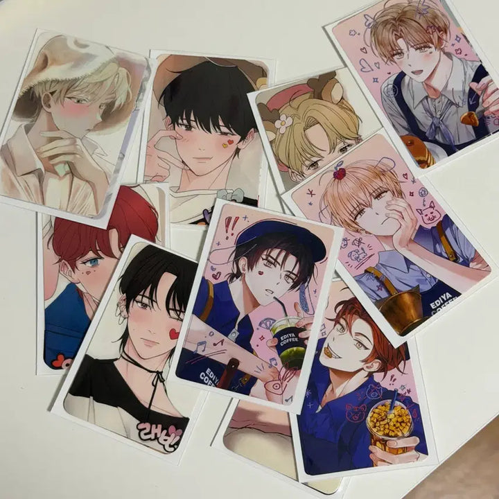 [BUNJANG] Demuth Ediya Collaboration &amp; Unofficial Photocard Bundle Set / (일괄) 데못죽 이디야 테스타 + 비공식 포토카드