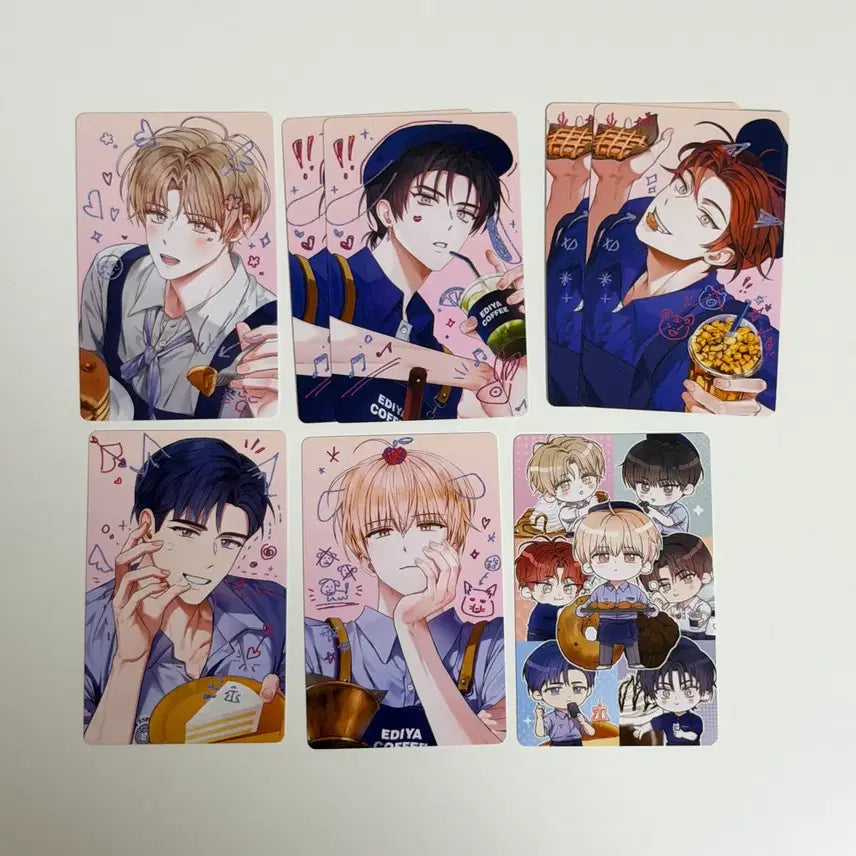 [BUNJANG] Demuth Ediya Collaboration &amp; Unofficial Photocard Bundle Set / (일괄) 데못죽 이디야 테스타 + 비공식 포토카드