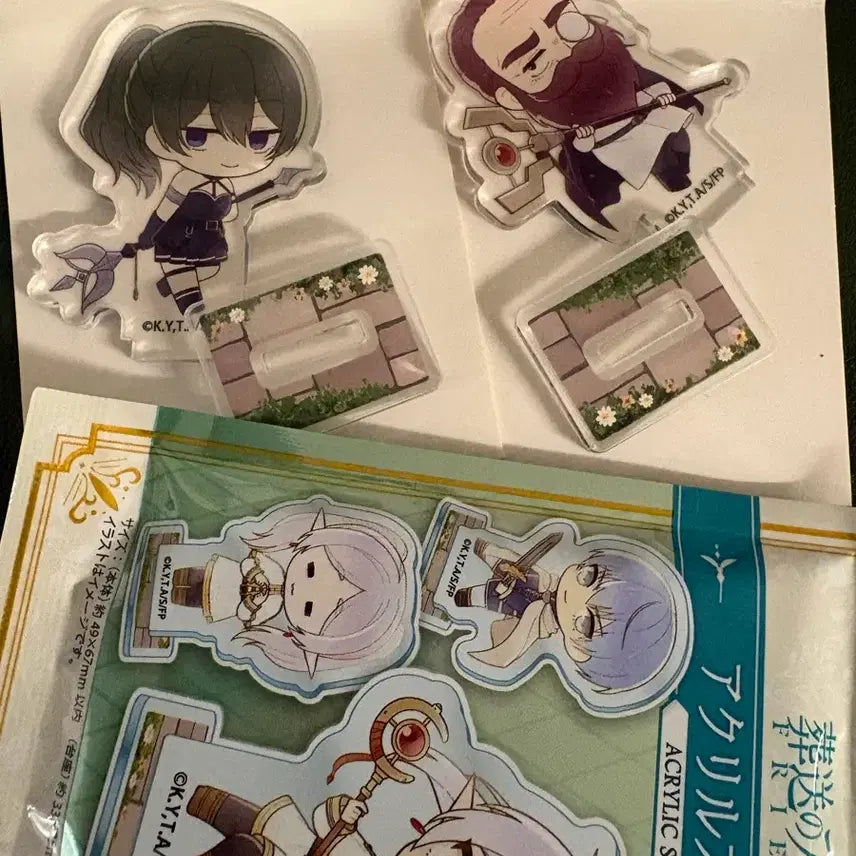 [BUNJANG] Frieren Mini Acrylic Standee Bundle Set / 프리렌 미니 아크릴 위벨 뎅켄 일괄