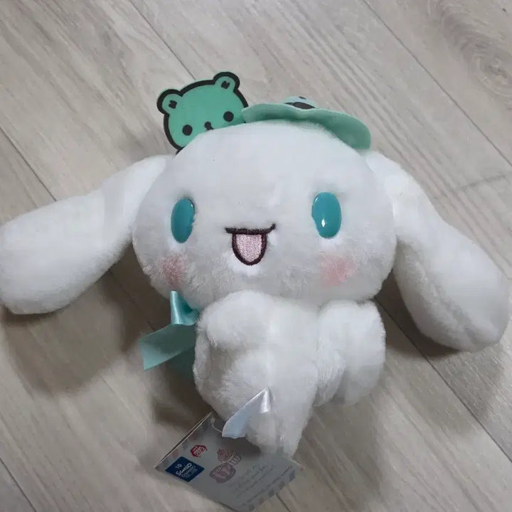 [BUNJANG] Sanrio Chocomint Cinnamoroll Plush Doll / 산리오 초코민트 시나모롤 인형 누이 정품 택0