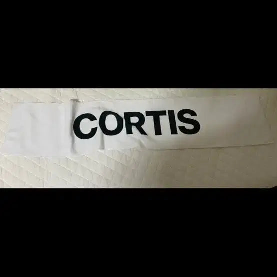 [BUNJANG] Kortis Towel Slogan (Unused) / 코르티스 타올 슬로건 (미사용)