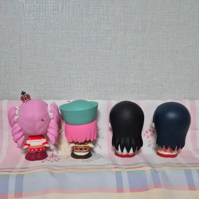 [BUNJANG] One Piece Heroines Sofubi Figure Bundle Set - Perona, Boa Hancock, Nico Robin, Jewelry Bonney / [일괄] 원피스 히로인즈 소프비 피규어 풀세트 페로나 보아핸콕 니코로빈 대식가 쥬얼리 보니