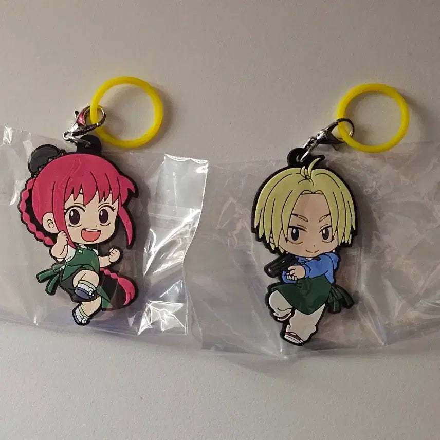 [BUNJANG] Sakamoto Days Mejirushi Rubber Strap Gacha Shin Ru Bundle Set / 일괄) 사카모토데이즈 메지루시 러버스트랩 가챠 신 루