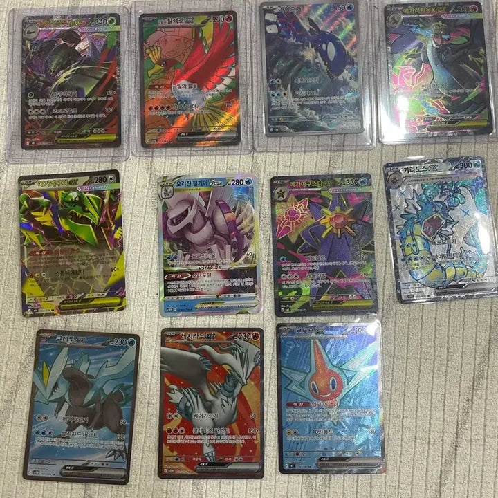 [BUNJANG] Pokemon Cards SAR Assorted Set / 포켓몬 카드 sar등 메가레쿠자