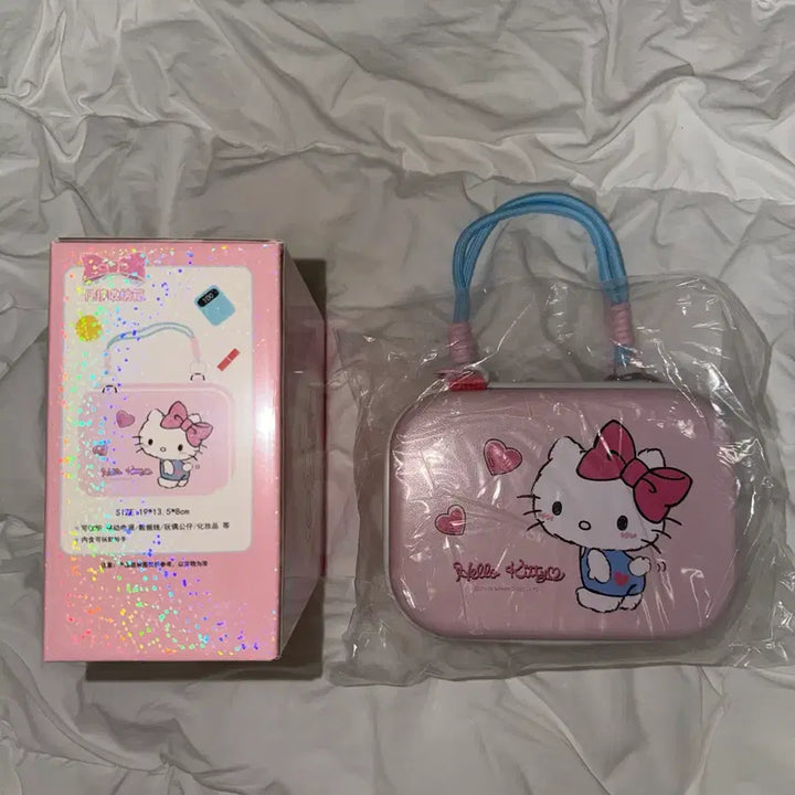 [BUNJANG] Sanrio Hello Kitty Mini Ready Bag Carrier - Pink, New / 산리오 헬로키티 키티 미니 레디백 캐리어 가방 새상품