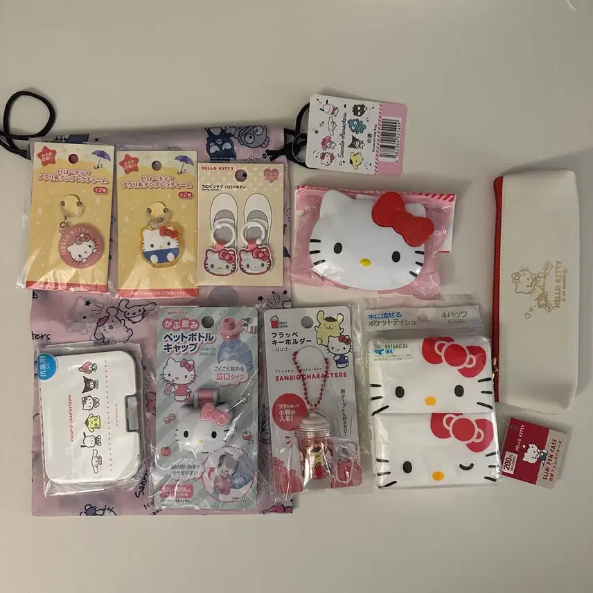 [BUNJANG] Hello Kitty Goods Bundle Set / 헬로키티 굿즈 새상품 일괄