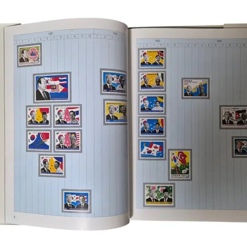 [BUNJANG] President Chun Doo-hwan Commemorative Stamp Book / 전두환 대통령 기념우표책