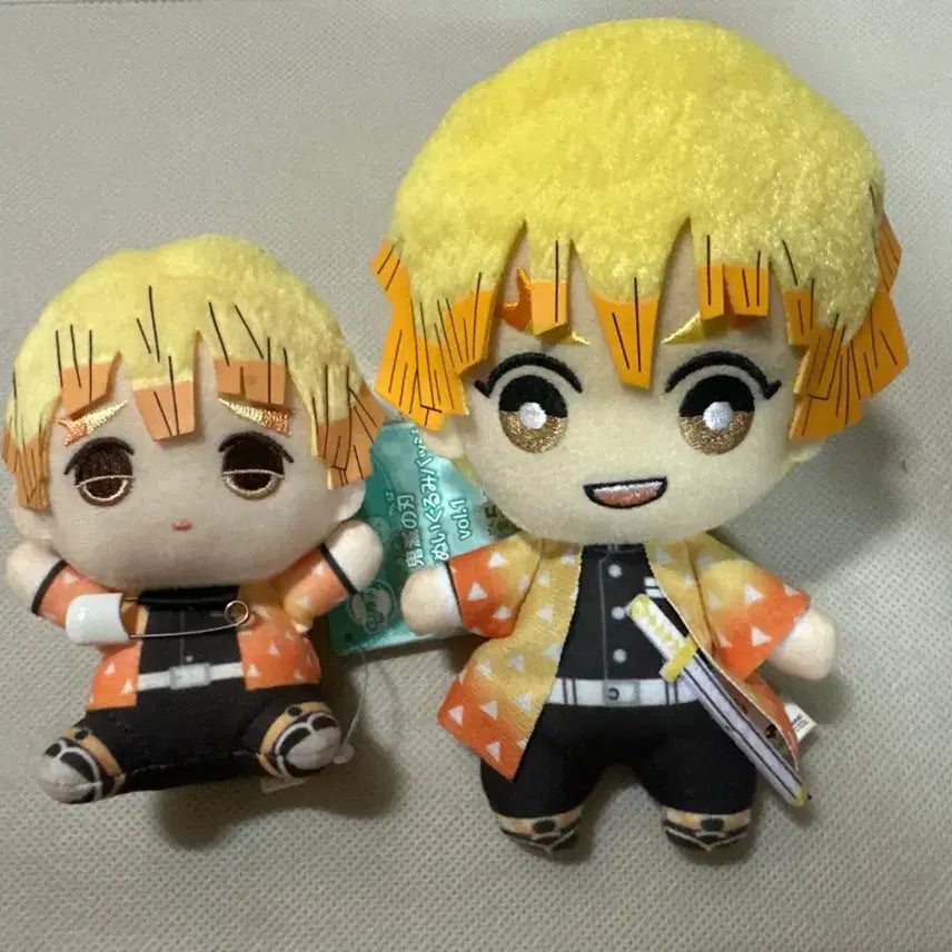 [BUNJANG] Demon Slayer Zenitsu Plush / 젠이츠 토모누이 쿠츠키누이 귀멸의 칼날