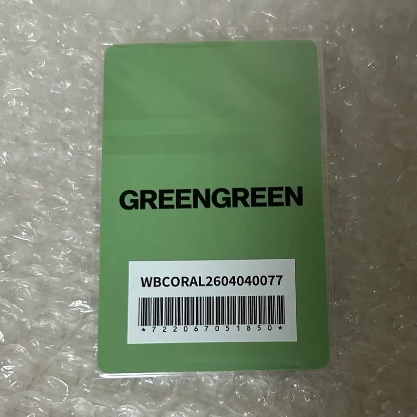 [BUNJANG] CORTIS Sung Hyun Weverse Japan Lucky Draw Photocard / 코르티스 성현 위버스재팬 럭드 포카 양도 그린그린 럭키드로우 엄성현