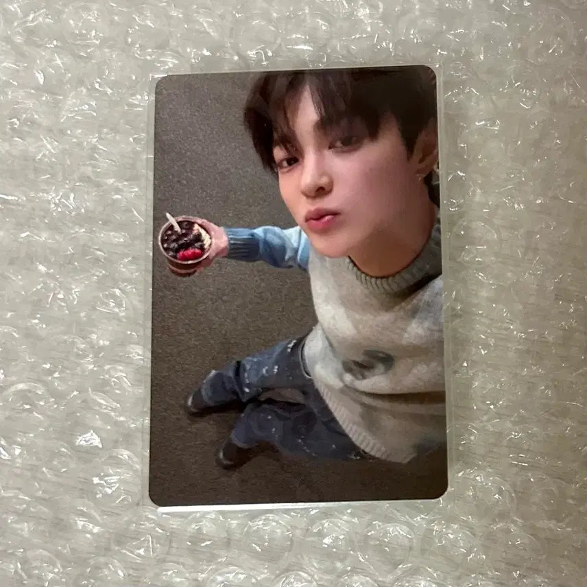 [BUNJANG] Verivery Gunho Weverse Japan Lucky Draw Photocard (Green Ver.) / 코르티스 건호 위버스재팬 럭드 포카 양도 그린그린 럭키드로우 안건호