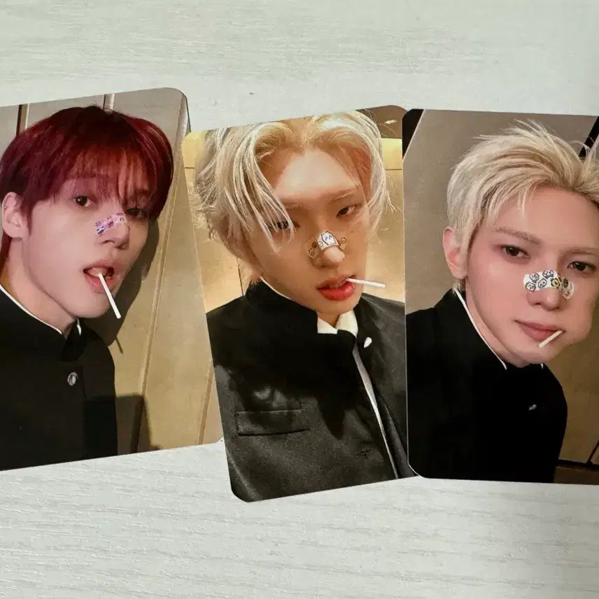 [BUNJANG] ATEEZ Golden Hour Part.4 Musinsa POB Photocard Bundle Set (Wooyoung, Mingi, Yeosang) / 에이티즈 골든아워 파트4 무신사 특전 우영 민기 여상 포카 일괄 양도
