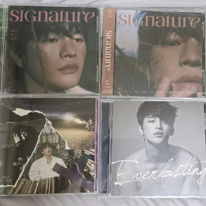 [BUNJANG] Seo In Guk Japan Album Set (1 Sealed) / 서인국 일본 앨범 4종 (미개봉 1개)