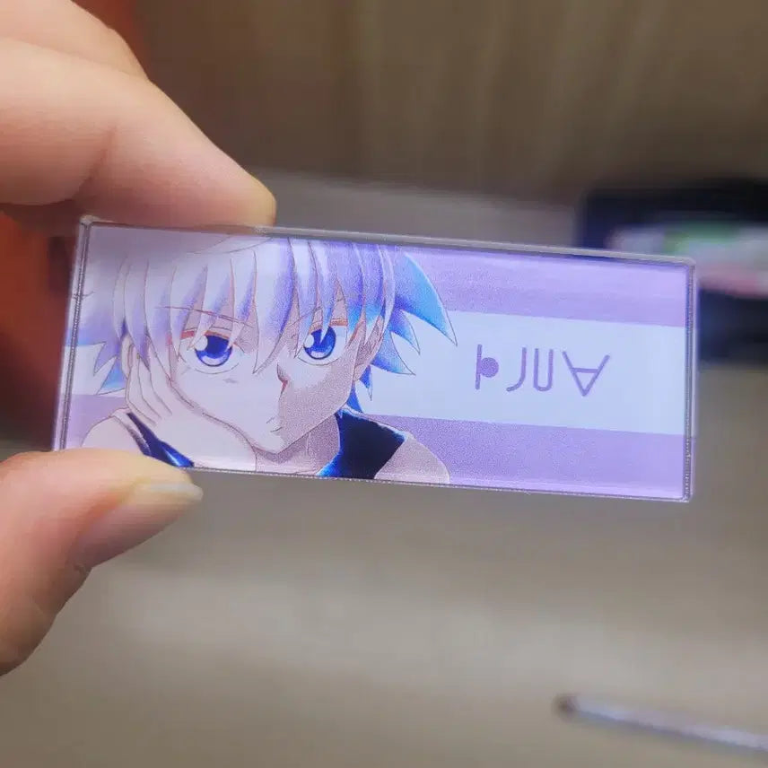 [BUNJANG] Hunter x Hunter Killua Acrylic Name Tag / 헌터헌터 키르아 아크릴 명찰