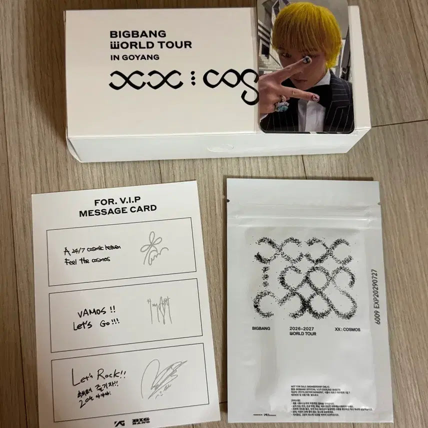 [BUNJANG] BIGBANG World Tour in Goyang Membership Kit / 빅뱅 월드투어 in 고양 멤버쉽키트