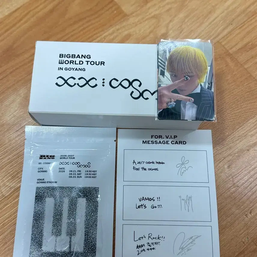 [BUNJANG] BIGBANG Membership Kit Photocard (Umbrella Version) / 미개봉) 빅뱅 멤버쉽 키트양도 합니다 양우산 포카