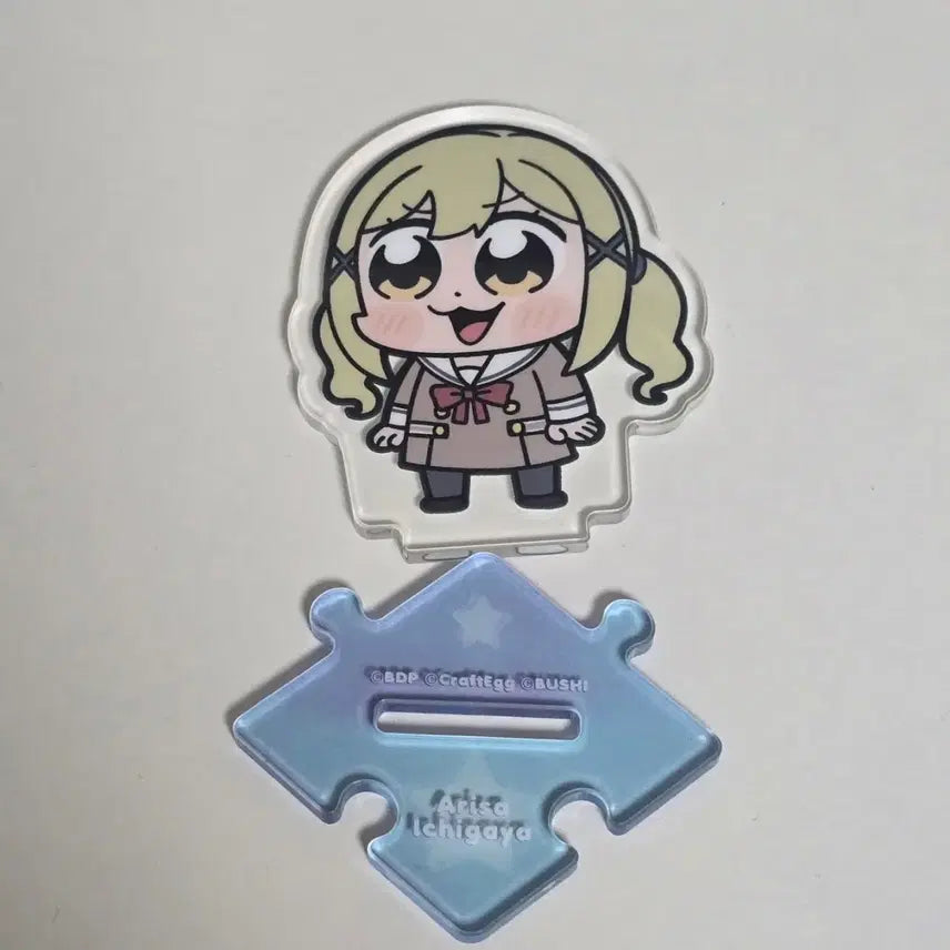 [BUNJANG] BanG Dream! Arisa Ichigaya &amp; Bukubu Acrylic Stand / 뱅드림 아리사 부쿠부 아크릴 스탠드