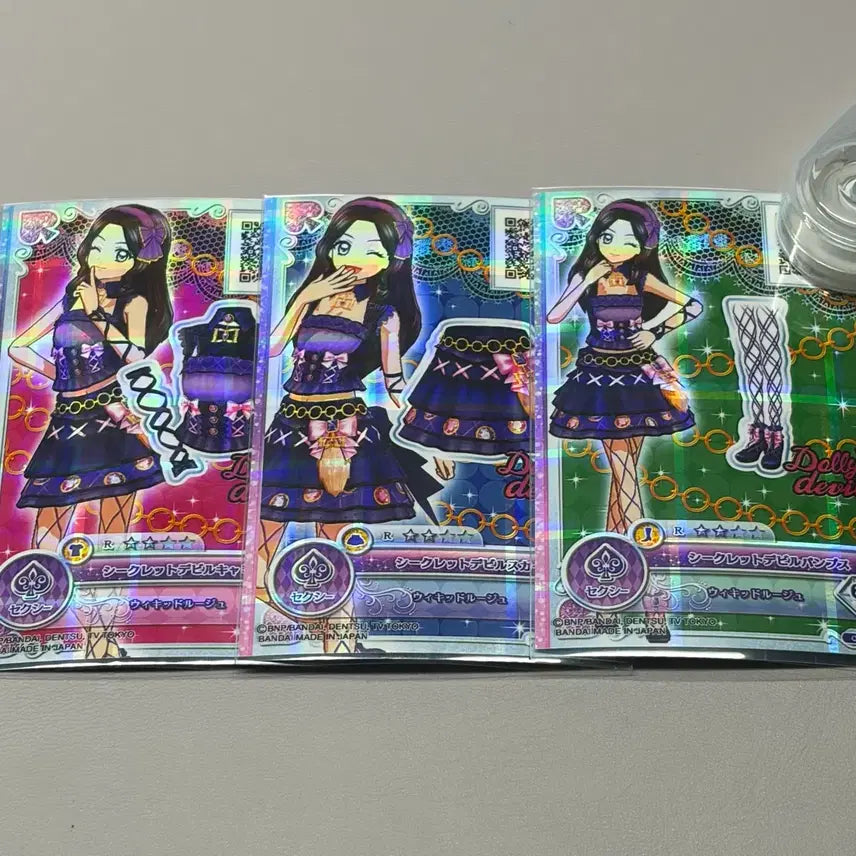 [BUNJANG] Aikatsu! AiStars Nonorisa Secret Devil On Parade Printing Replica Card / 아이카츠 아이엠스타 노노리사 시크릿데빌 온퍼레이드 프린팅 복각 카드