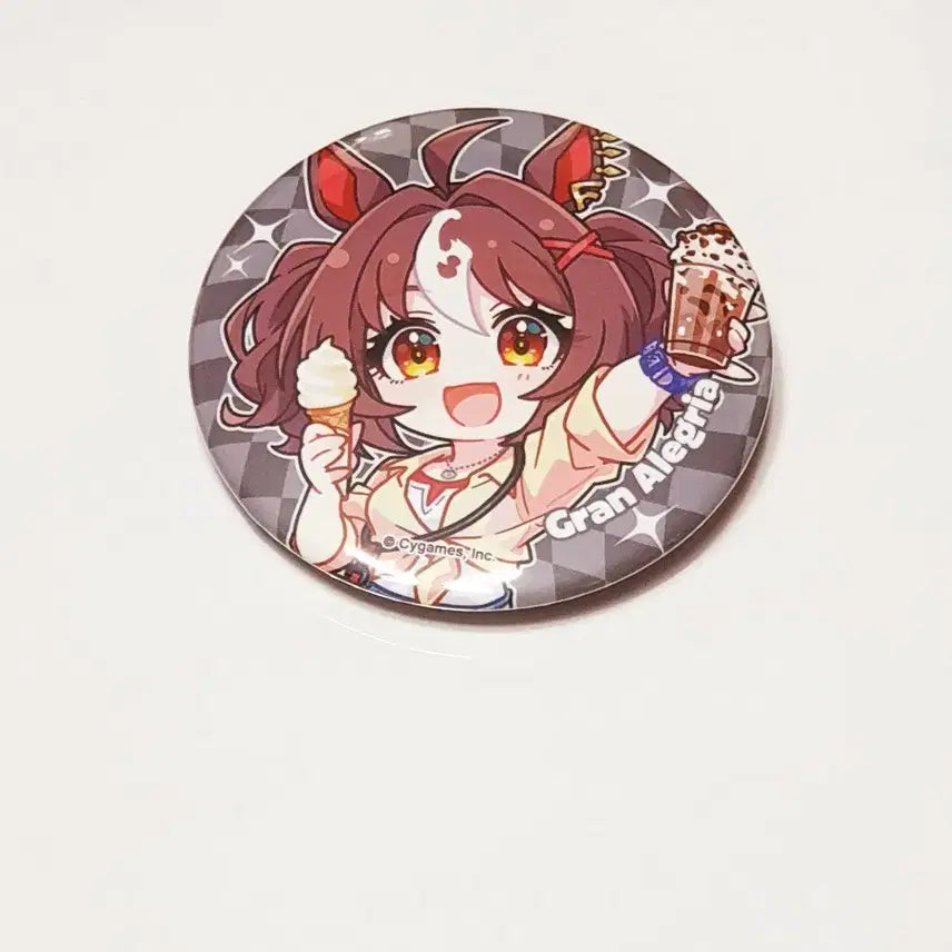 [BUNJANG] Uma Musume Collaboration Cafe Can Badge Gran Allegria SD / 우마무스메 콜라보 카페 캔뱃지 그란 알레그리아 SD