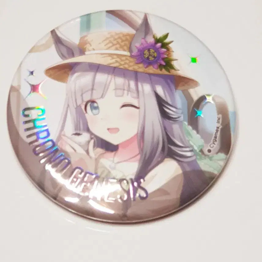 [BUNJANG] Uma Musume Collaboration Cafe Pin Badge Chrono Genesis LD / 우마무스메 콜라보 카페 캔뱃지 크로노 제네시스 LD