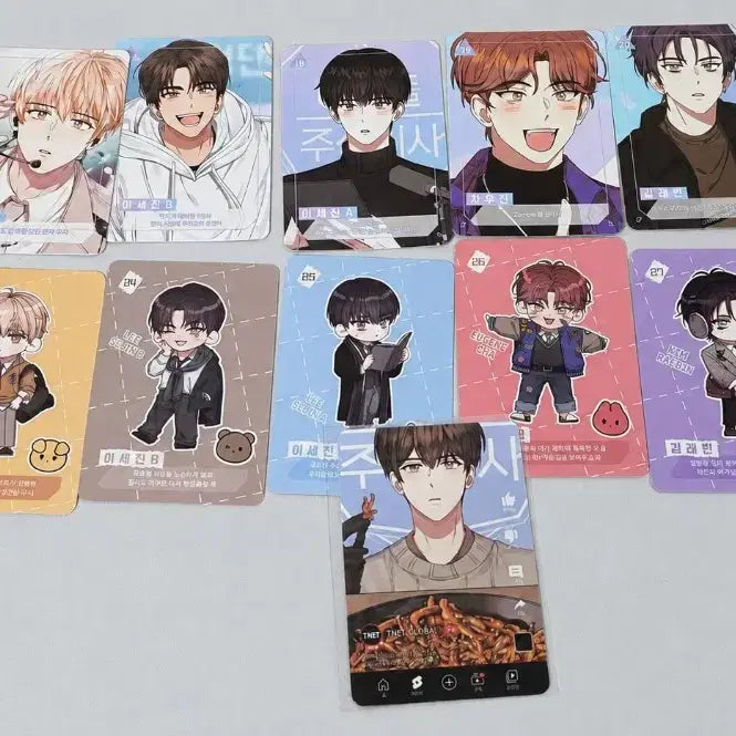 [BUNJANG] Debut or Die Binow AR Card + Exclusive Card (Chicken Feet Moondae) + Binder Set / 데못죽 비나우 AR카드 + 특전(닭발 문대) + 바인더