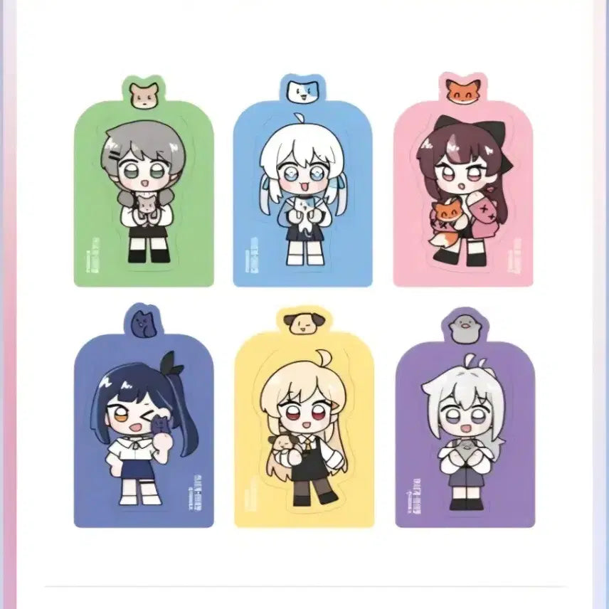 [BUNJANG] WoW Idol Bookmark Set / 이세계아이돌 북마크 세트