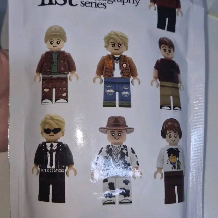 [BUNJANG] NCT Mark Lego Keyring Bundle Set / 마크 레고 키링 7개 세트 nct127 엔시티드림 포카 인형