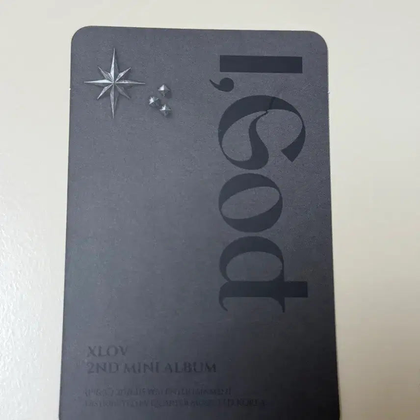 [BUNJANG] Xlov IGod Umuti Album Photocard / 엑스러브 Xlov 아이갓 IGod 우무티 앨범 포카