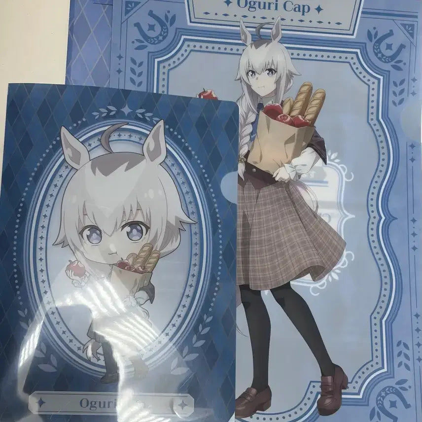[BUNJANG] Uma Musume Cinderella Girls Oguri Cap Clear File Bundle Set / 우마무스메 신데그레 쿠지 오구리캡 클리어파일 일괄
