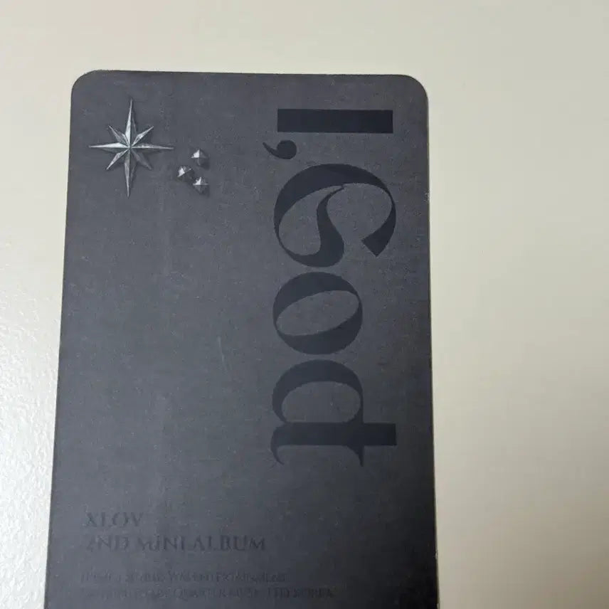 [BUNJANG] Xlov IGod Haru Album Photocard / 엑스러브 Xlov 아이갓 IGod 하루 앨범 포카