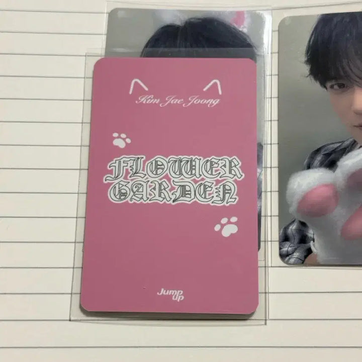 [BUNJANG] Kim Jaejoong Flower Garden Cat Photocard Bundle Set / 김재중 플라워가든 고양이 포카 일괄