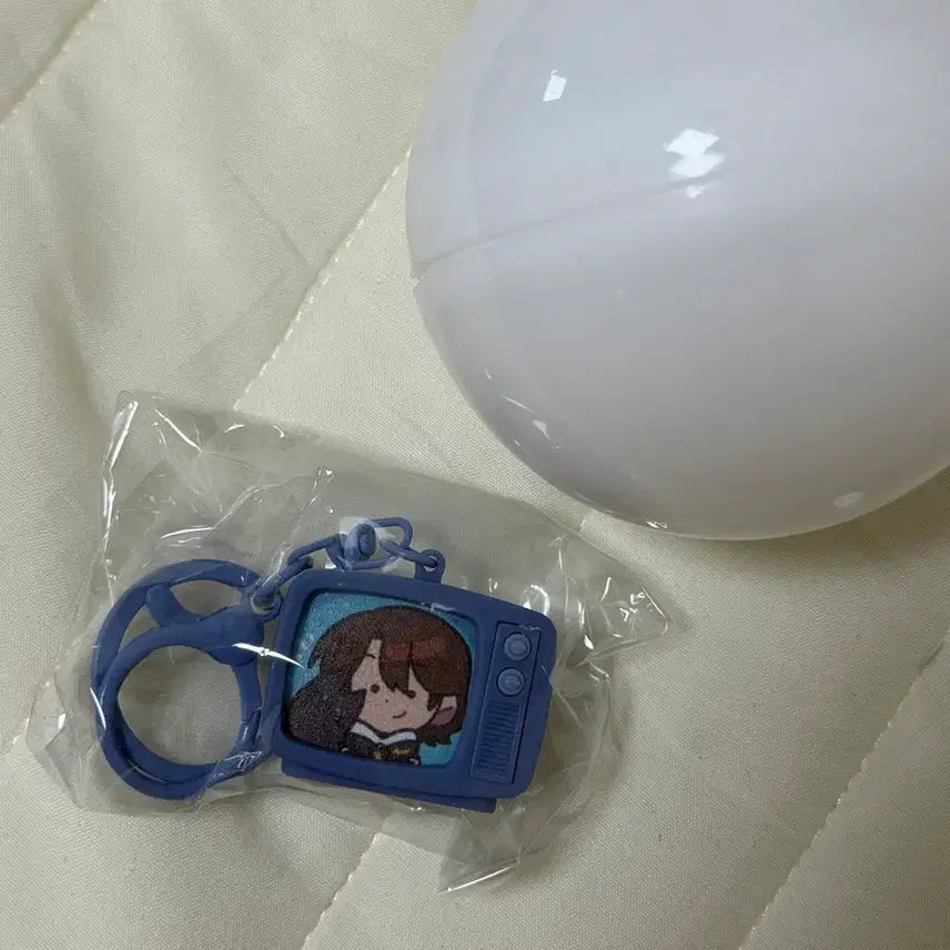 [BUNJANG] Pixelly Jamttel Retro TV Keyring / 픽셀리 잠뜰 레트로 티비 키링