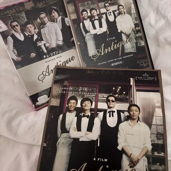 [BUNJANG] Ju Ji-hoon Kim Jae-wook Antique DVD Japanese Edition Bundle / 주지훈 김재욱 앤티크 DVD 일본판 일괄