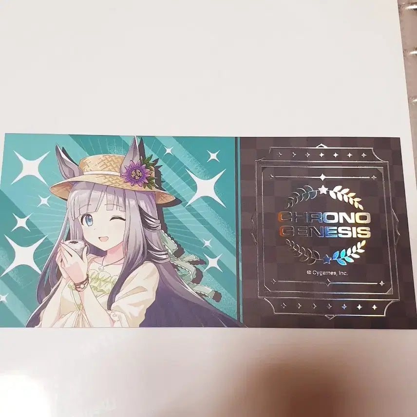 [BUNJANG] Uma Musume Collaboration Cafe Ticket Chrono Genesis / 우마무스메 콜라보 카페 티켓 크로노 제네시스