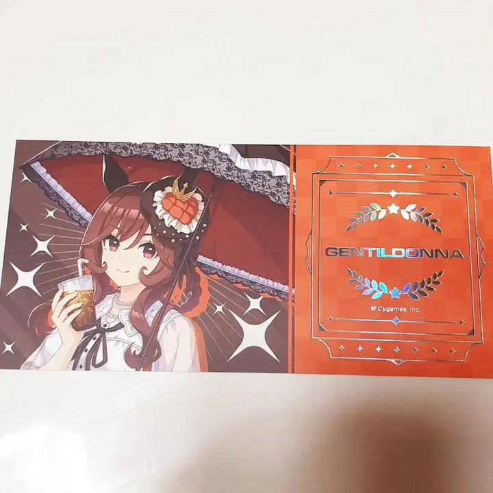 [BUNJANG] Uma Musume Collaboration Cafe Ticket Gentildonna / 우마무스메 콜라보 카페 티켓 젠틸돈나