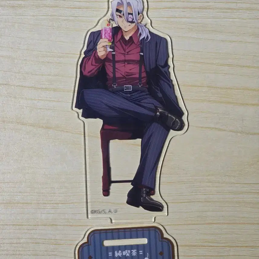 [BUNJANG] Demon Slayer Tengen Uzui Chair Acrylic Stand Ufotable / 귀멸의 칼날 AGF 텐겐 의자 아크릴 스탠드 유포테이블